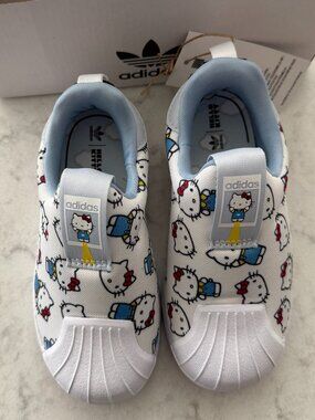 Adidas x Hello Kitty Superstar 360 toddler 8.5 kids Sanrio